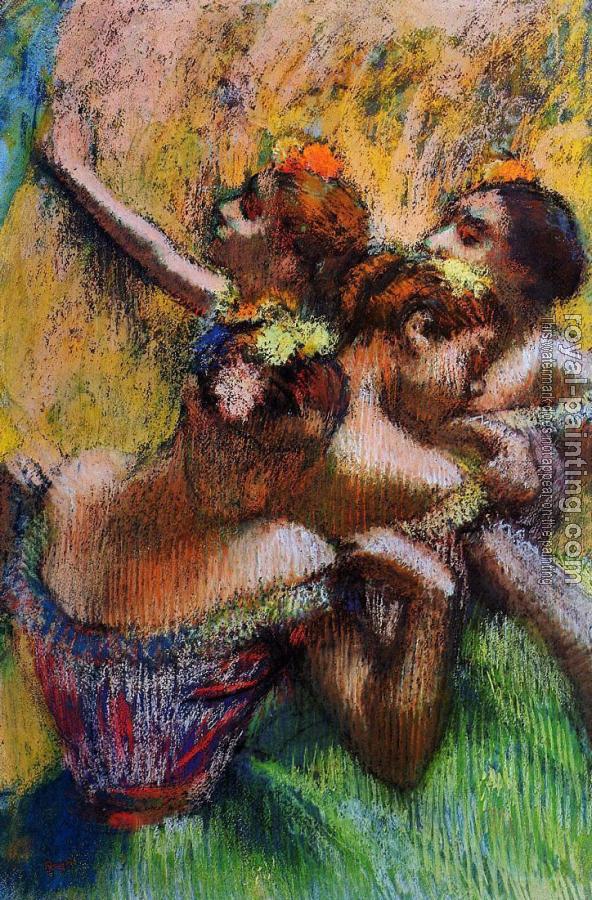 Edgar Degas : Four Dancers III